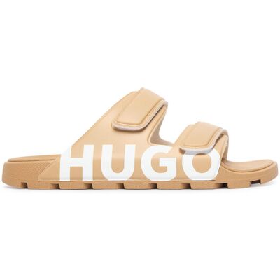 HUGO Klapki Evander 50542042 Beżowy 45 Beżowy Męskie HUGO Klapki Evander 50542042 Beżowy 45 Beżowy Męskie