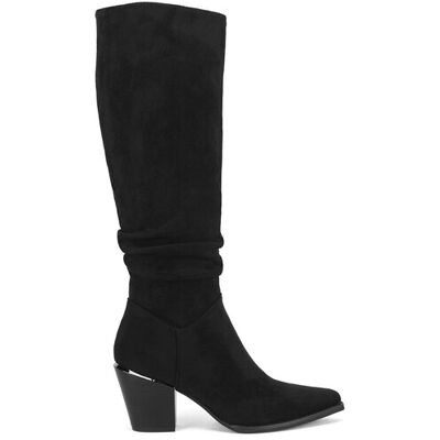 DeeZee Kozaki WS22367-02 Czarny 39 Czarny Damskie DeeZee Kozaki WS22367-02 Czarny 39 Czarny Damskie
