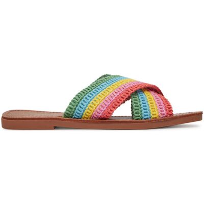 DeeZee Klapki E4736-1 Kolorowy 37 Kolorowy Damskie DeeZee Klapki E4736-1 Kolorowy 37 Kolorowy Damskie