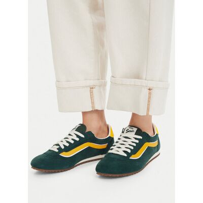 Vans Sneakersy Super Lowpro VN000XVK02I1 Zielony ciemny 40_5 Zielony ciemny Damskie Vans Sneakersy Super Lowpro VN000XVK02I1 Zielony ciemny 40_5 Zielony ciemny Damskie
