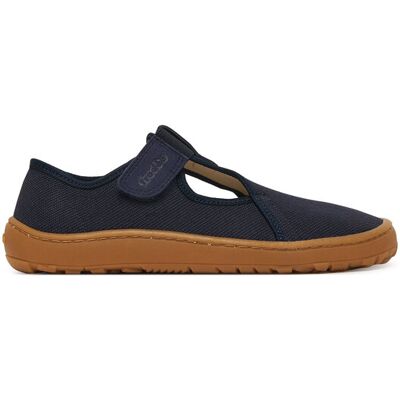 Froddo Kapcie Barefoot Canvas T-Bar G1700439 D Granatowy 34 Granatowy Chłopiec Froddo Kapcie Barefoot Canvas T-Bar G1700439 D Granatowy 34 Granatowy Chłopiec