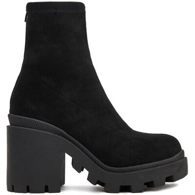 DeeZee Botki ZB362-2 Czarny 40 Czarny Damskie DeeZee Botki ZB362-2 Czarny 40 Czarny Damskie
