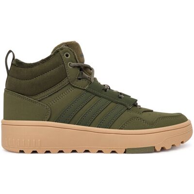 Adidas Sneakersy Hoops 4.0 Mid JQ5363 Khaki 37_13 Khaki Chłopiec Adidas Sneakersy Hoops 4.0 Mid JQ5363 Khaki 37_13 Khaki Chłopiec