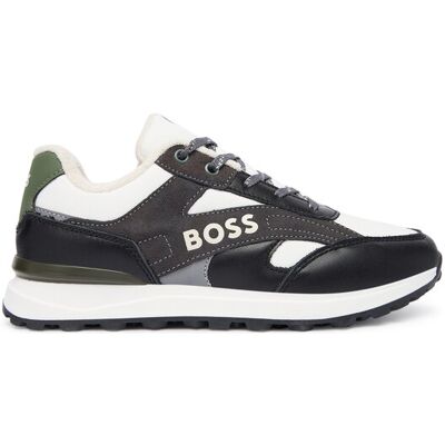 Boss Sneakersy J52560 S Czarny 39 Czarny Chłopiec Boss Sneakersy J52560 S Czarny 39 Czarny Chłopiec