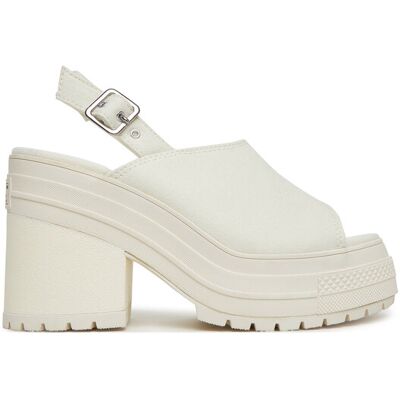 Converse Sandały Chuck 70 De Luxe Heel Sandal Platform A13796C Écru 37_1_2 Kremowy Damskie Converse Sandały Chuck 70 De Luxe Heel Sandal Platform A13796C Écru 37_1_2 Kremowy Damskie