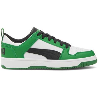 Puma Sneakersy REBOUND LAYUP LO SL JR 370490 24 Zielony 38_1_2 Zielony Chłopiec Puma Sneakersy REBOUND LAYUP LO SL JR 370490 24 Zielony 38_1_2 Zielony Chłopiec