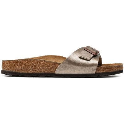 Birkenstock Klapki Madrid Bs 1020632 Złoty 42 Złoty Damskie Birkenstock Klapki Madrid Bs 1020632 Złoty 42 Złoty Damskie