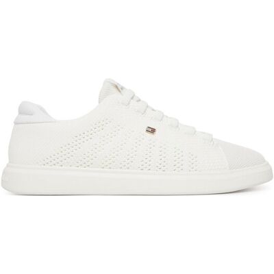 Tommy Hilfiger Sneakersy Th Icon Light Knit Sneaker FW0FW09401 Biały 41 Biały Damskie Tommy Hilfiger Sneakersy Th Icon Light Knit Sneaker FW0FW09401 Biały 41 Biały Damskie