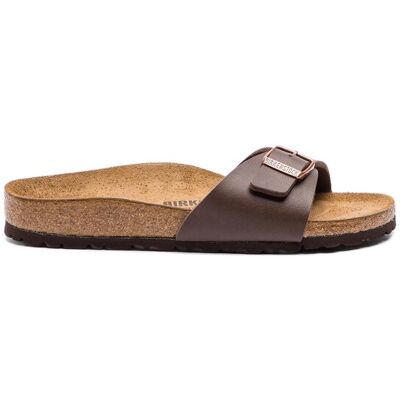 Birkenstock Klapki Madrid Bs 0040393 Brązowy 40 Brązowy Damskie Birkenstock Klapki Madrid Bs 0040393 Brązowy 40 Brązowy Damskie