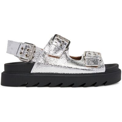 DeeZee Sandały HY62275-1 Srebrny 38 Srebrny Damskie DeeZee Sandały HY62275-1 Srebrny 38 Srebrny Damskie