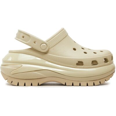 Crocs Klapki Classic Mega Crush Clog 207988 Beżowy 42_43 Beżowy Damskie Crocs Klapki Classic Mega Crush Clog 207988 Beżowy 42_43 Beżowy Damskie