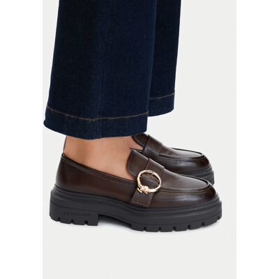 U.S. Polo Assn. Loafersy EO-SVETA001W/GY1 Brązowy ciemny 41 Brązowy ciemny Damskie U.S. Polo Assn. Loafersy EO-SVETA001W/GY1 Brązowy ciemny 41 Brązowy ciemny Damskie