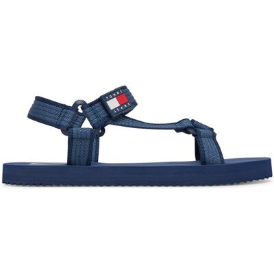 Tommy Jeans Sandały Tjm Casual Sandal EM0EM01563 Granatowy 44 Granatowy Męskie Tommy Jeans Sandały Tjm Casual Sandal EM0EM01563 Granatowy 44 Granatowy Męskie