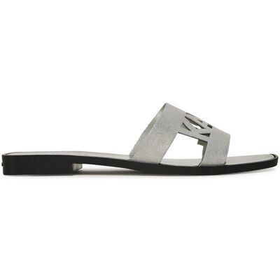 KARL LAGERFELD Klapki Skoot II KL80402 Srebrny 38 Srebrny Damskie KARL LAGERFELD Klapki Skoot II KL80402 Srebrny 38 Srebrny Damskie