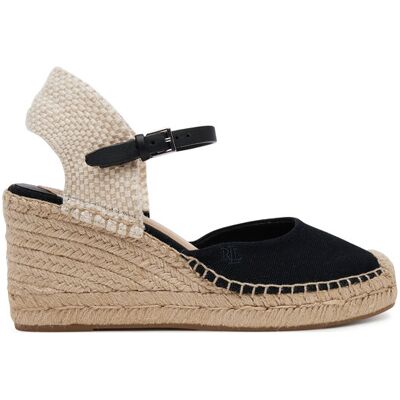 Polo Ralph Lauren LAUREN RALPH LAUREN Espadryle Robby 802961836001 Czarny 38 Czarny Damskie Polo Ralph Lauren LAUREN RALPH LAUREN Espadryle Robby 802961836001 Czarny 38 Czarny Damskie