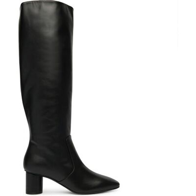 Pollini Kozaki SA26055M0NTC0000 Czarny 39 Czarny Damskie Pollini Kozaki SA26055M0NTC0000 Czarny 39 Czarny Damskie