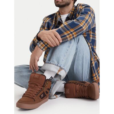 DC Shoes Sneakersy EO-PURE HIGH TOP WC WNT DC01802210 Brązowy 44_1_2 Brązowy Męskie DC Shoes Sneakersy EO-PURE HIGH TOP WC WNT DC01802210 Brązowy 44_1_2 Brązowy Męskie