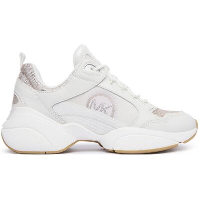 MICHAEL Michael Kors Sneakersy Bowie 43T6BWFS3L Biały 35 Biały Damskie MICHAEL Michael Kors Sneakersy Bowie 43T6BWFS3L Biały 35 Biały Damskie