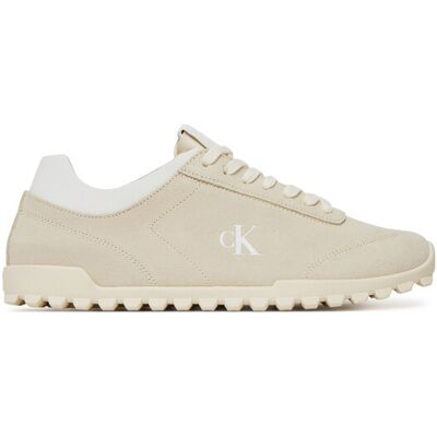 Calvin Klein Jeans Sneakersy Low Profile Runner Mg Sue YW0YW01898 Beżowy 40 Beżowy Damskie Calvin Klein Jeans Sneakersy Low Profile Runner Mg Sue YW0YW01898 Beżowy 40 Beżowy Damskie