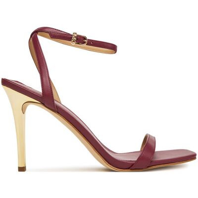 MICHAEL Michael Kors Sandały Liana 40T5LNHS1L Bordowy 40 Bordowy Damskie MICHAEL Michael Kors Sandały Liana 40T5LNHS1L Bordowy 40 Bordowy Damskie