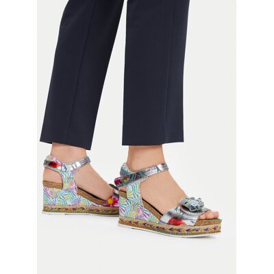 Laura Vita Espadryle Hacdeo 09 Srebrny 37 Srebrny Damskie Laura Vita Espadryle Hacdeo 09 Srebrny 37 Srebrny Damskie