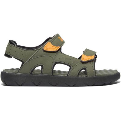 Timberland Sandały Perkins Row 2-Strap TB0A23SYA581 Khaki 35 Khaki Chłopiec Timberland Sandały Perkins Row 2-Strap TB0A23SYA581 Khaki 35 Khaki Chłopiec