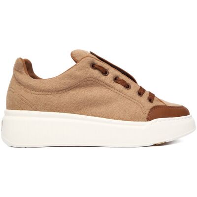 Max Mara Sneakersy Maxiwk 2524766012650 Brązowy 36 Brązowy Damskie Max Mara Sneakersy Maxiwk 2524766012650 Brązowy 36 Brązowy Damskie