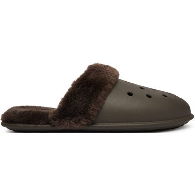 Crocs Kapcie Classic Fuzz Scuff 212143 Brązowy 46_47 Brązowy Damskie Crocs Kapcie Classic Fuzz Scuff 212143 Brązowy 46_47 Brązowy Damskie