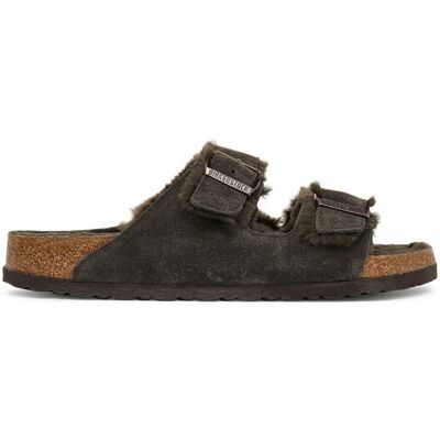 Birkenstock Klapki Arizona Shearling 1020566 Brązowy 43 Brązowy Męskie Birkenstock Klapki Arizona Shearling 1020566 Brązowy 43 Brązowy Męskie