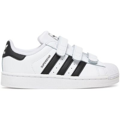 Adidas Sneakersy Superstar II Comfort Closure JI3988 Biały 30_5 Biały Chłopiec Adidas Sneakersy Superstar II Comfort Closure JI3988 Biały 30_5 Biały Chłopiec