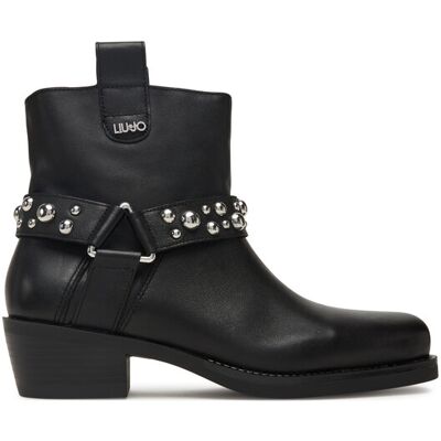 Liu Jo Botki Roxy 01 SF5047 P0102 Czarny 40 Czarny Damskie Liu Jo Botki Roxy 01 SF5047 P0102 Czarny 40 Czarny Damskie