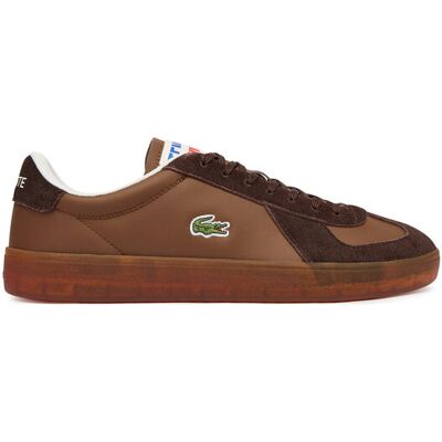 Lacoste Sneakersy Baseshot Pro 51SMA0077 Brązowy 44 Brązowy Męskie Lacoste Sneakersy Baseshot Pro 51SMA0077 Brązowy 44 Brązowy Męskie