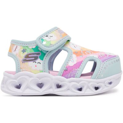 Skechers Sandały Heart Lights Sandals-Cutie Clouds 302977N/TQMT Turkusowy 21 Turkusowy Dziewczynka Skechers Sandały Heart Lights Sandals-Cutie Clouds 302977N/TQMT Turkusowy 21 Turkusowy Dziewczynka