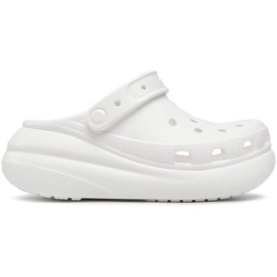 Crocs Klapki Classic Crush Clog 207521 Biały 37_38 Biały Damskie Crocs Klapki Classic Crush Clog 207521 Biały 37_38 Biały Damskie