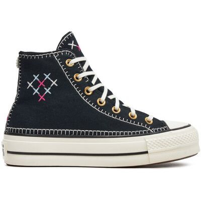 Converse Trampki Chuck Taylor All Star Lift Crafted Stitching Platform Hi A08731C Czarny 37_1_2 Czarny Damskie Converse Trampki Chuck Taylor All Star Lift Crafted Stitching Platform Hi A08731C Czarny 37_1_2 Czarny Damskie