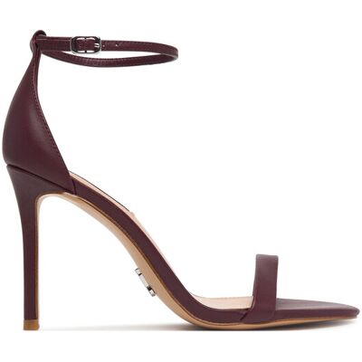 Steve Madden Sandały Tecy 11002956 Bordowy 39 Bordowy Damskie Steve Madden Sandały Tecy 11002956 Bordowy 39 Bordowy Damskie