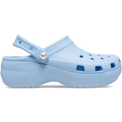 Crocs Klapki Classic Platform Pearl Clog 211231 Niebieski 37_38 Niebieski Damskie Crocs Klapki Classic Platform Pearl Clog 211231 Niebieski 37_38 Niebieski Damskie