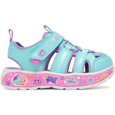 Skechers Sandały Play Scene Splash - Cute Crew 303162N/TQLV Niebieski 25 Niebieski Dziewczynka Skechers Sandały Play Scene Splash - Cute Crew 303162N/TQLV Niebieski 25 Niebieski Dziewczynka