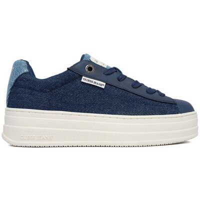 Guess Jeans Sneakersy WBEO-GSJ0917 Niebieski 39 Niebieski Damskie Guess Jeans Sneakersy WBEO-GSJ0917 Niebieski 39 Niebieski Damskie