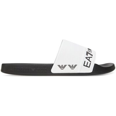 Giorgio Armani EA7 Emporio Armani Klapki 7X000110 AF15128 FC079 Biały 42 Biały Męskie Giorgio Armani EA7 Emporio Armani Klapki 7X000110 AF15128 FC079 Biały 42 Biały Męskie