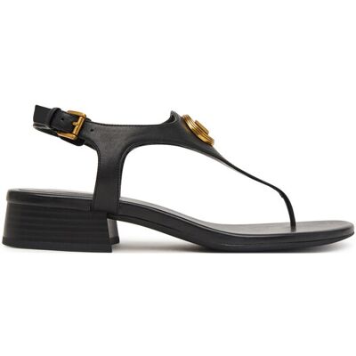 MICHAEL Michael Kors Sandały Mckenzie 40T6MZFS1L Czarny 35_5 Czarny Damskie MICHAEL Michael Kors Sandały Mckenzie 40T6MZFS1L Czarny 35_5 Czarny Damskie