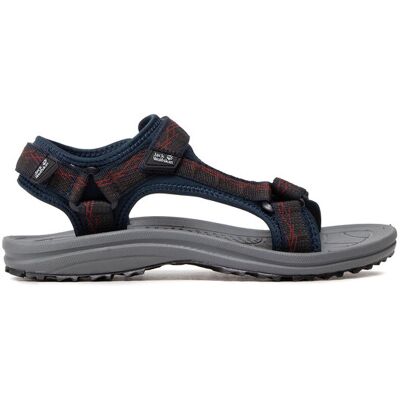 Jack Wolfskin Sandały Wave Breaker M 4052011 Granatowy 45_1_2 Granatowy Męskie Jack Wolfskin Sandały Wave Breaker M 4052011 Granatowy 45_1_2 Granatowy Męskie