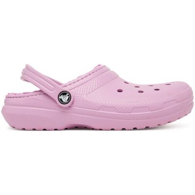 Crocs Klapki Classic Lined Clog 207010 Różowy 33_34 Różowy Chłopiec Crocs Klapki Classic Lined Clog 207010 Różowy 33_34 Różowy Chłopiec
