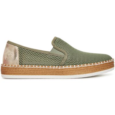 Rieker Espadryle CEO-L7873-52 Zielony 36 Zielony Damskie Rieker Espadryle CEO-L7873-52 Zielony 36 Zielony Damskie