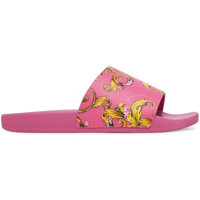 Versace Jeans Couture Klapki 78VA3SQ3 Różowy 39 Różowy Damskie Versace Jeans Couture Klapki 78VA3SQ3 Różowy 39 Różowy Damskie