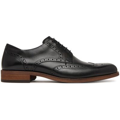 Clarks Półbuty CraftRemi Tip 26186390 Czarny 43 Czarny Męskie Clarks Półbuty CraftRemi Tip 26186390 Czarny 43 Czarny Męskie