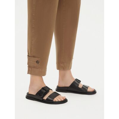 Badura Klapki FLOWER-LT778-93 Czarny 36 Czarny Damskie Badura Klapki FLOWER-LT778-93 Czarny 36 Czarny Damskie