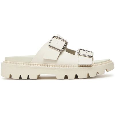 Tommy Jeans Klapki Tjw Double Strap Sandal EN0EN02753 Biały 42 Biały Damskie Tommy Jeans Klapki Tjw Double Strap Sandal EN0EN02753 Biały 42 Biały Damskie