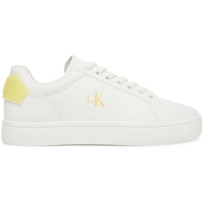 Calvin Klein Jeans Sneakersy Classic Cupsole Ru Patch Lth Wn YW0YW01845 Biały 35 Biały Damskie Calvin Klein Jeans Sneakersy Classic Cupsole Ru Patch Lth Wn YW0YW01845 Biały 35 Biały Damskie