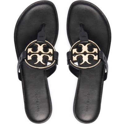 Tory Burch Japonki 167568 Czarny 39 Czarny Damskie Tory Burch Japonki 167568 Czarny 39 Czarny Damskie